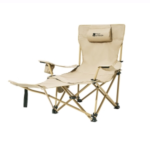 牧高笛（MOBIGARDEN）折叠椅 户外露营带头枕可调节坐躺两用乐享躺椅 NX22665036