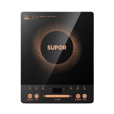 苏泊尔（SUPOR）电磁炉 2200W大功率 家用触控按键 耐用面板 八档火力 纤薄设计 定时功能 电磁灶火锅炉