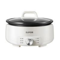 苏泊尔（SUPOR）电火锅 电煮锅 火锅专用锅 家用多功能涮肉锅 不粘分体可拆洗4L电热锅 多用途锅H28YK857